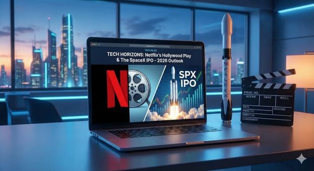 Netflix’s Hollywood Dreams and the SpaceX IPO